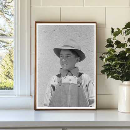 Young Boy in Chamisal New Mexico July 1940