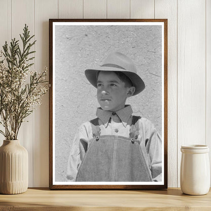 Young Boy in Chamisal New Mexico July 1940