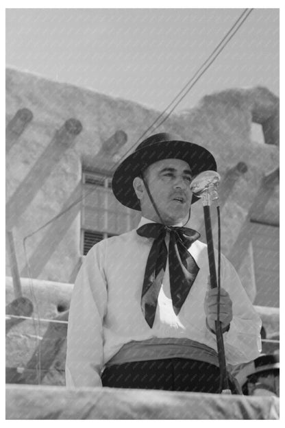 Master of Ceremonies at Taos Fiesta July 1940