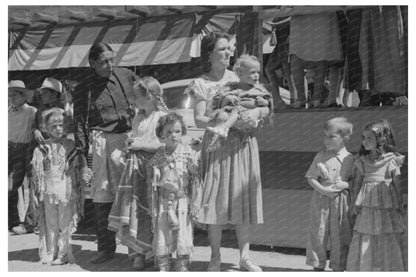 Taos Fiesta Visitors July 1940 FSA/OWI Collection