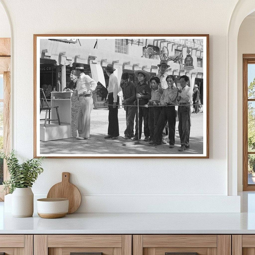 Fiesta Celebration in Taos New Mexico July 1940