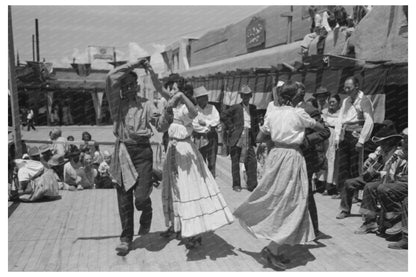 Native Spanish-American Dance Taos New Mexico 1940