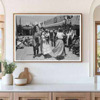 Native Spanish-American Dance Taos New Mexico 1940