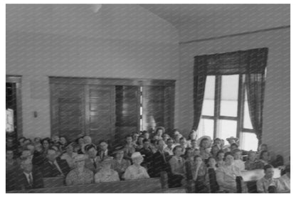 Mormon Church in Mendon Utah Sunday Morning July 1940