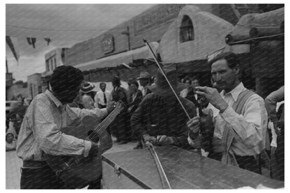 Vintage Taos Fiesta Spanish-American Musicians July 1940