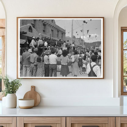 Taos New Mexico Spanish-American Dance Fiesta July 1940