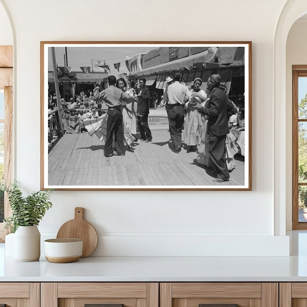 Native Spanish-American Dance Taos Fiesta July 1940