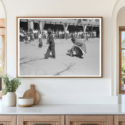 Fiesta Day Parade Taos New Mexico July 1940