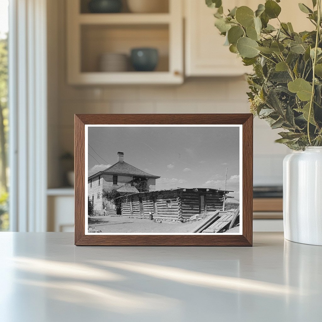 Delta County Colorado Peach Farm 1940 Vintage Image