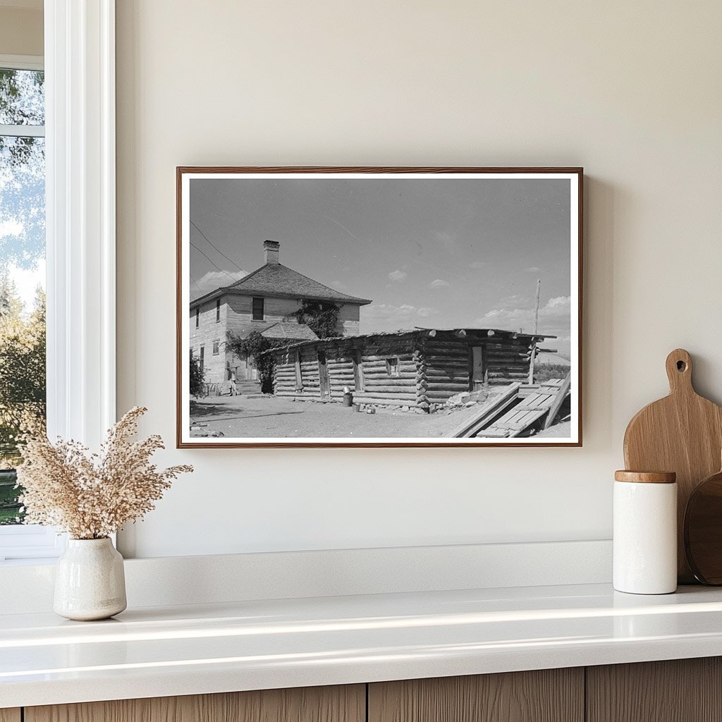 Delta County Colorado Peach Farm 1940 Vintage Image