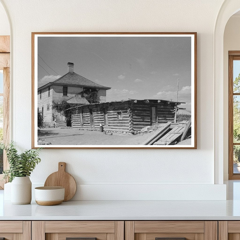 Delta County Colorado Peach Farm 1940 Vintage Image