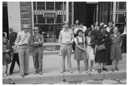 Labor Day Parade Spectators Silverton Colorado 1940
