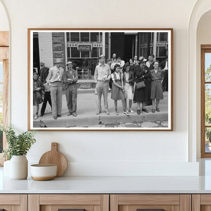 Labor Day Parade Spectators Silverton Colorado 1940