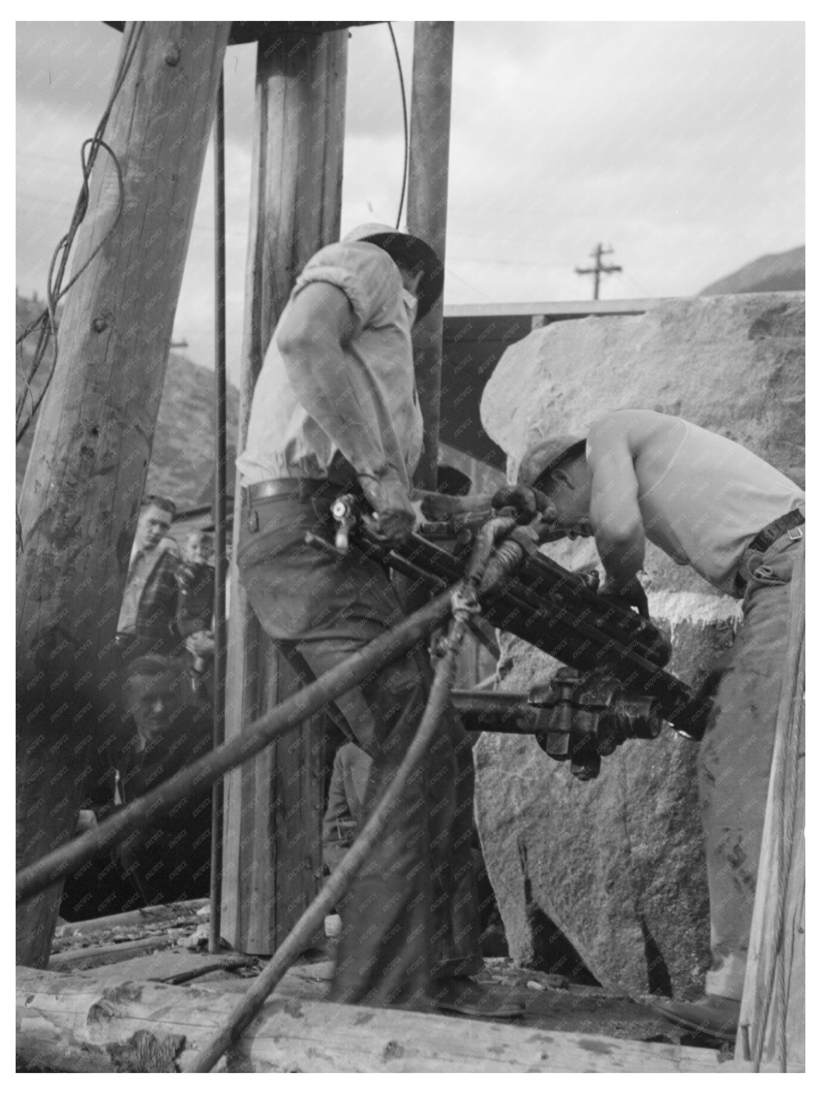 Miners Power Drilling Contest Silverton Colorado 1940