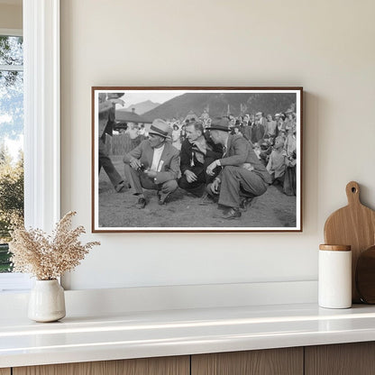 Judges at Silverton Labor Day Miners Contest 1940