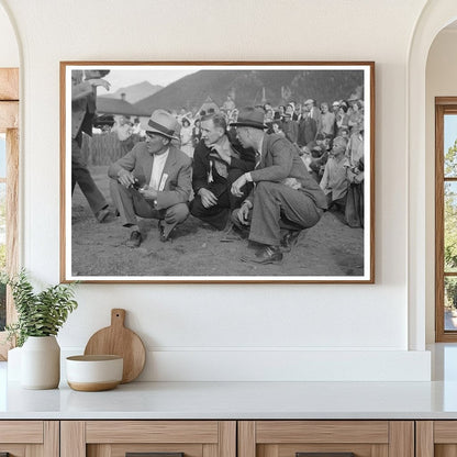 Judges at Silverton Labor Day Miners Contest 1940