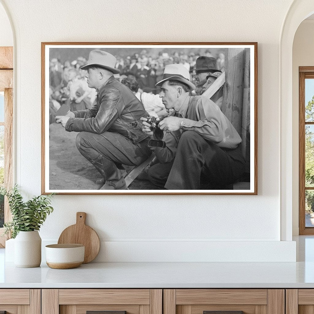 Cameraman at Miners Contest Silverton Colorado 1940