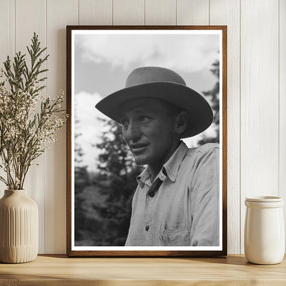 Sheepherder in Ouray County Colorado September 1940