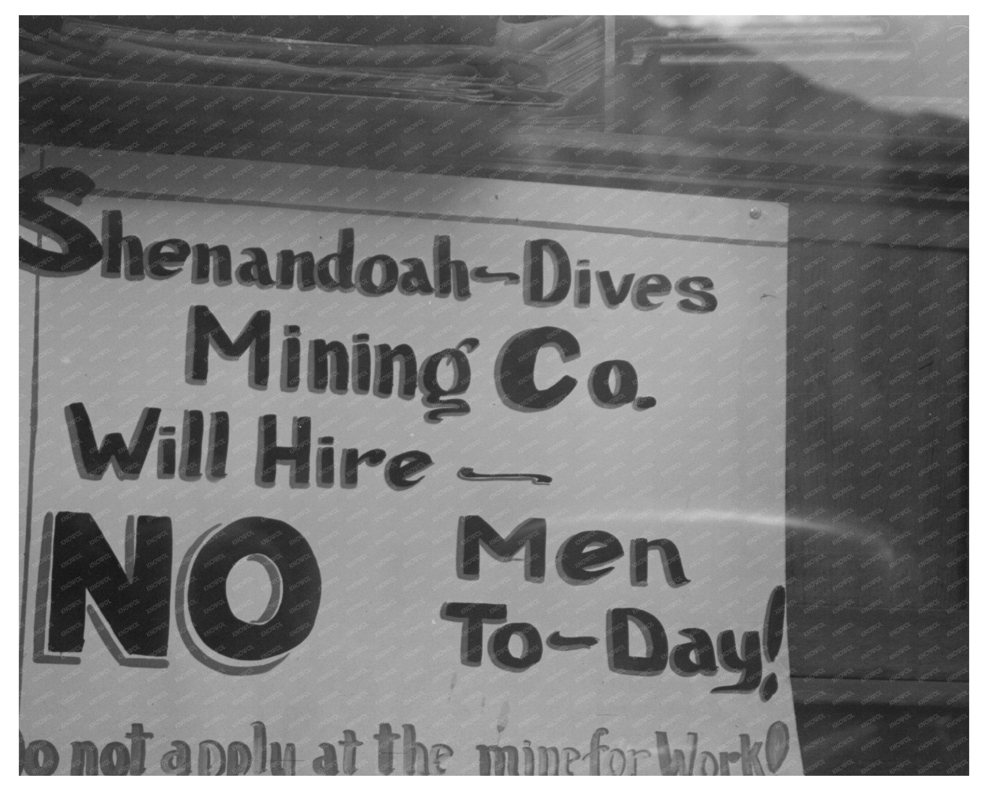 Silverton Colorado Sign September 1940 Historical Photo