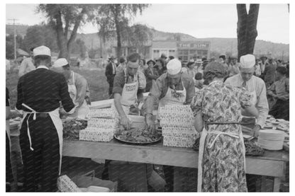 Labor Day Barbecue Event in Ridgway Colorado 1940