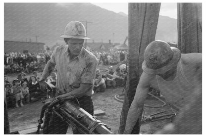 Labor Day Barbecue in Ridgway Colorado September 1944