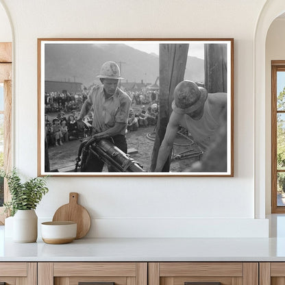 Labor Day Barbecue in Ridgway Colorado September 1944