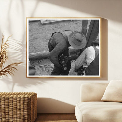 Labor Day Barbecue Gathering Ridgway Colorado 1940