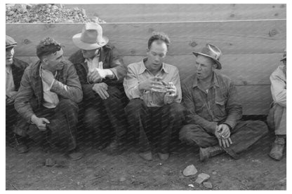 Miners Conversing at Labor Day Celebration Silverton 1940