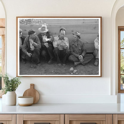 Miners Conversing at Labor Day Celebration Silverton 1940