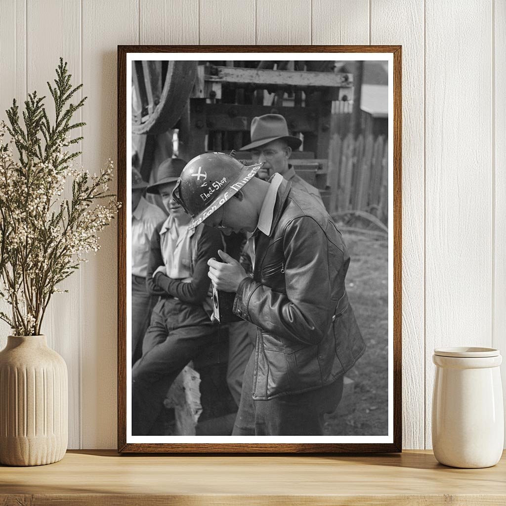 Young Miners Celebrate Labor Day in Silverton Colorado 1940