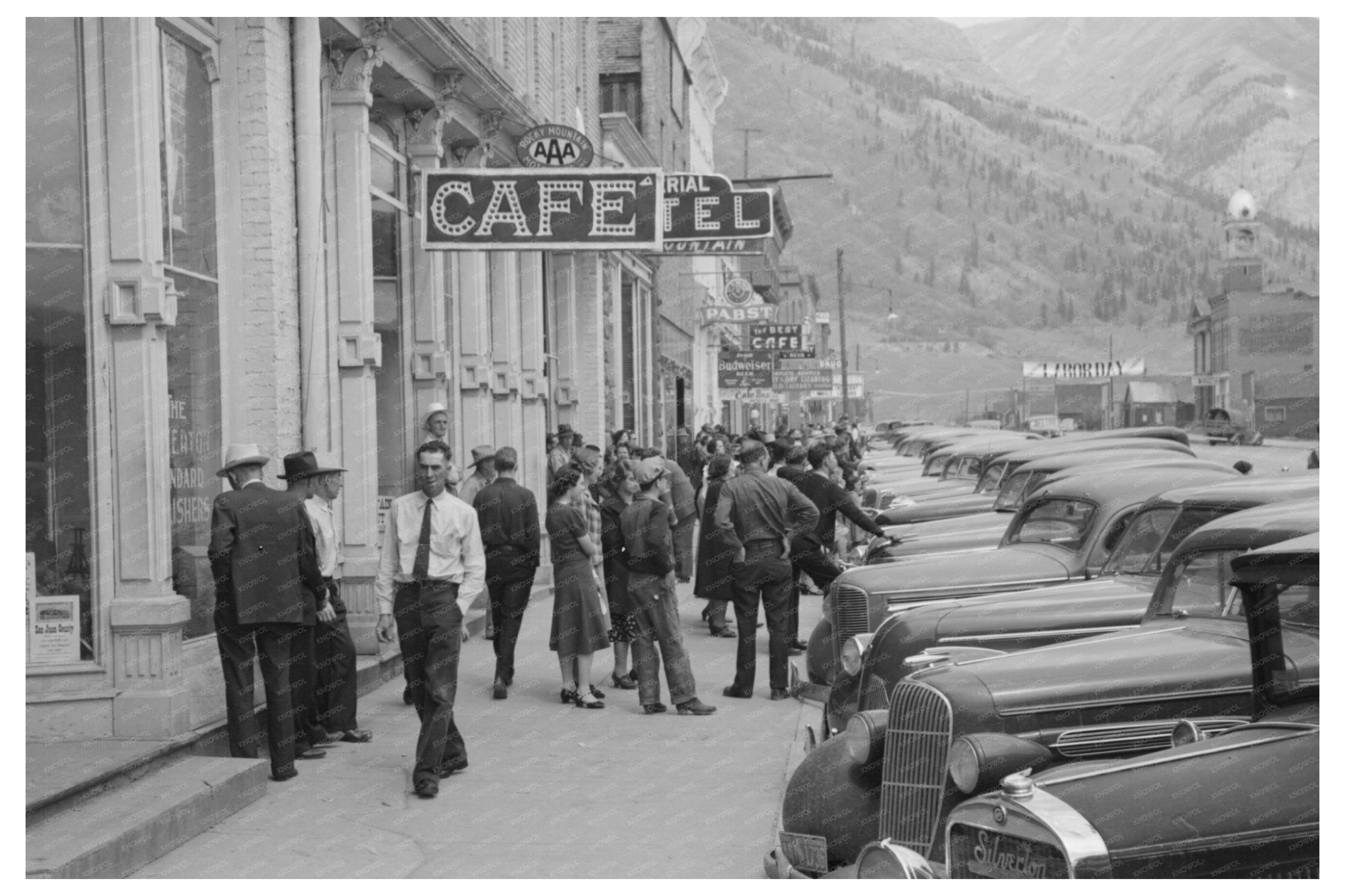Silverton Colorado Labor Day Celebration September 1940