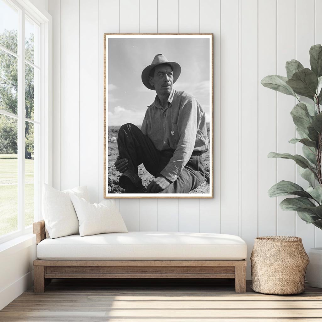 Spanish Farmer in Concho Arizona 1940 FSA Collection