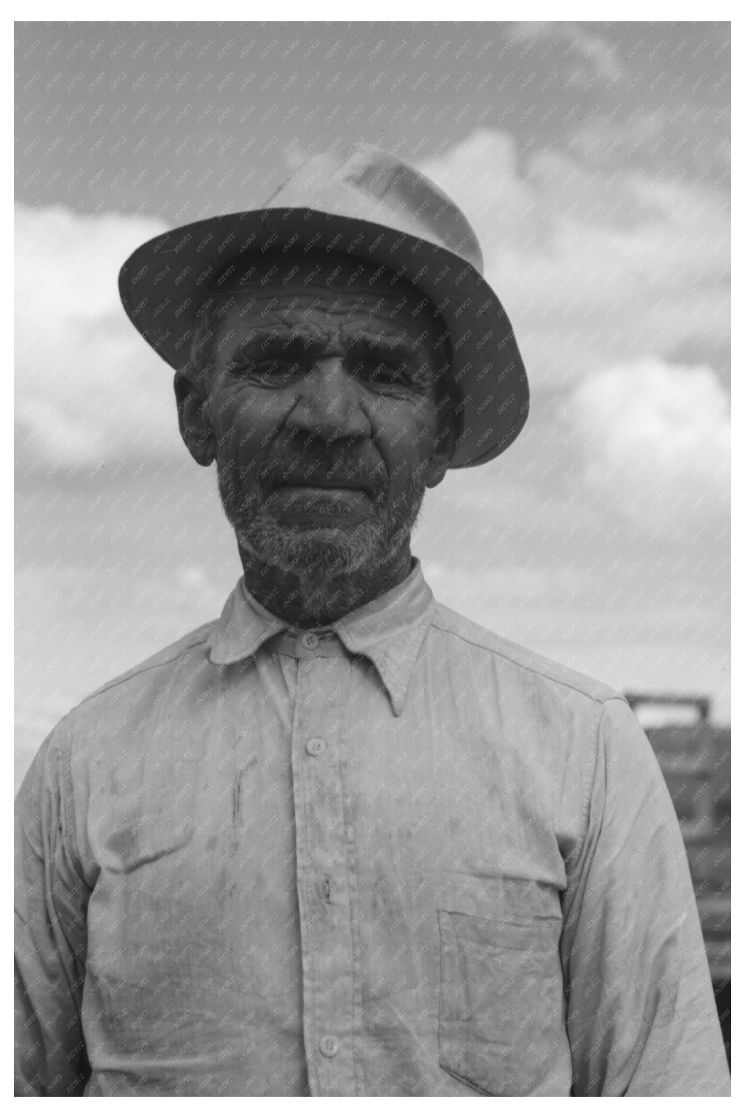 Hired Hand on Farm in Concho Arizona 1940