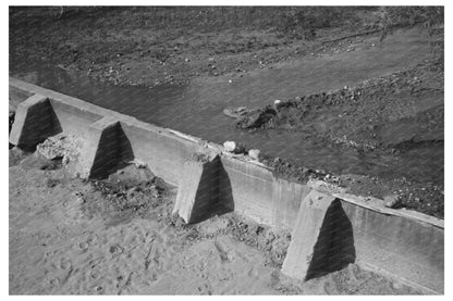 Santa Clara Utah Main Dam for Irrigation September 1940