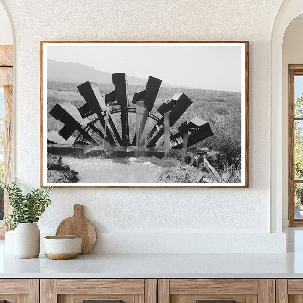 Waterwheel in Mohave County Arizona September 1940