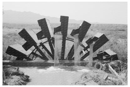 Waterwheel Infrastructure Mohave County Arizona 1940