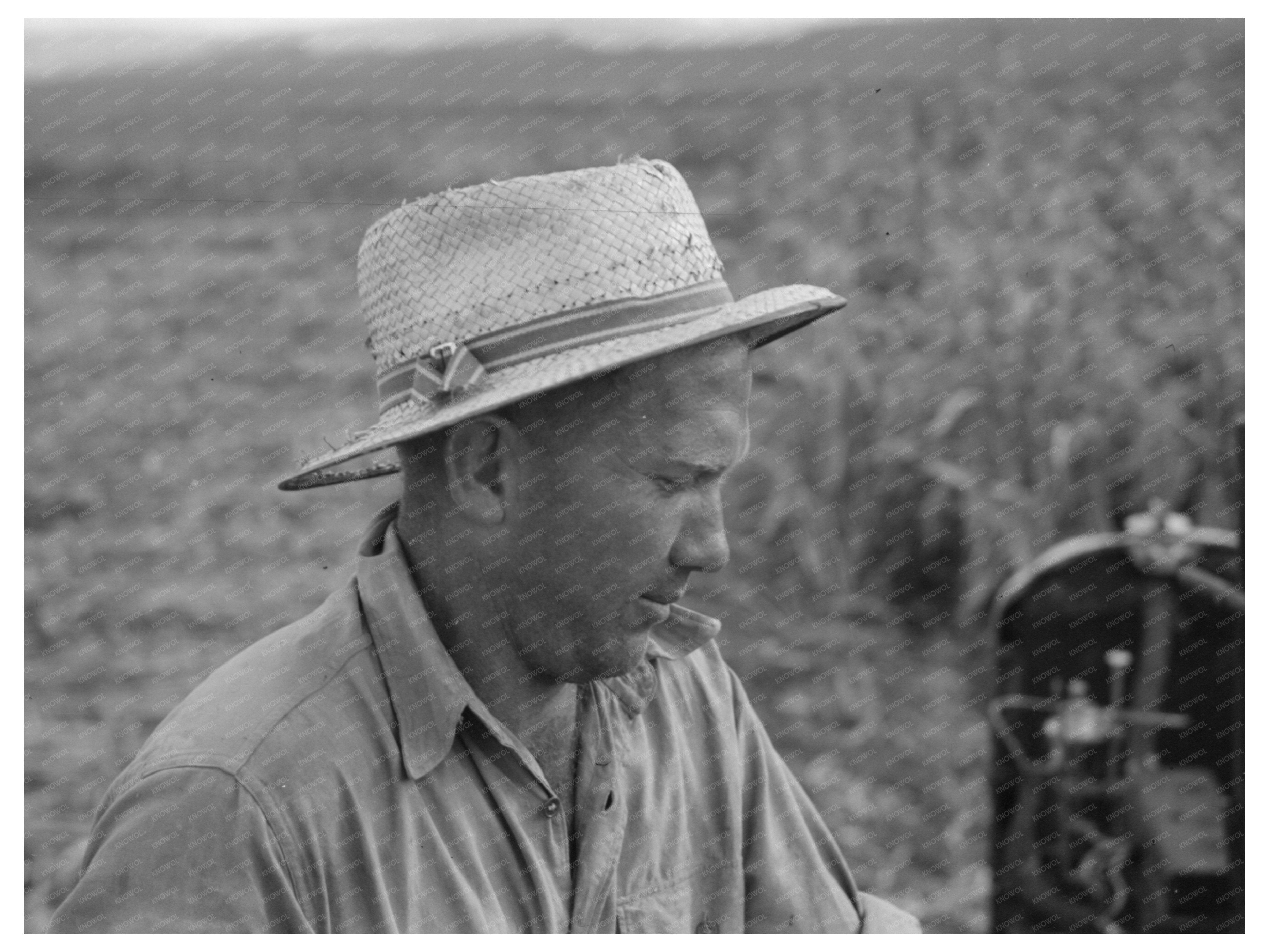 Mormon Farmer in Ivins Utah September 1940