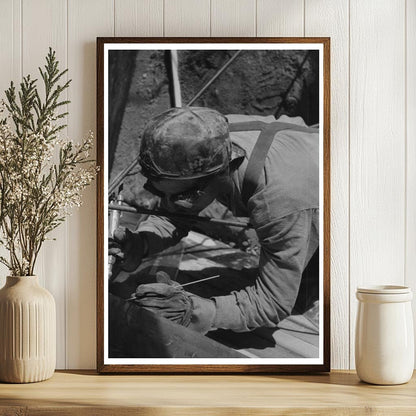 Vintage Spot Welder at Shasta Dam 1944