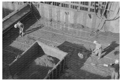 Shasta Dam Construction Work Shasta County California 1940