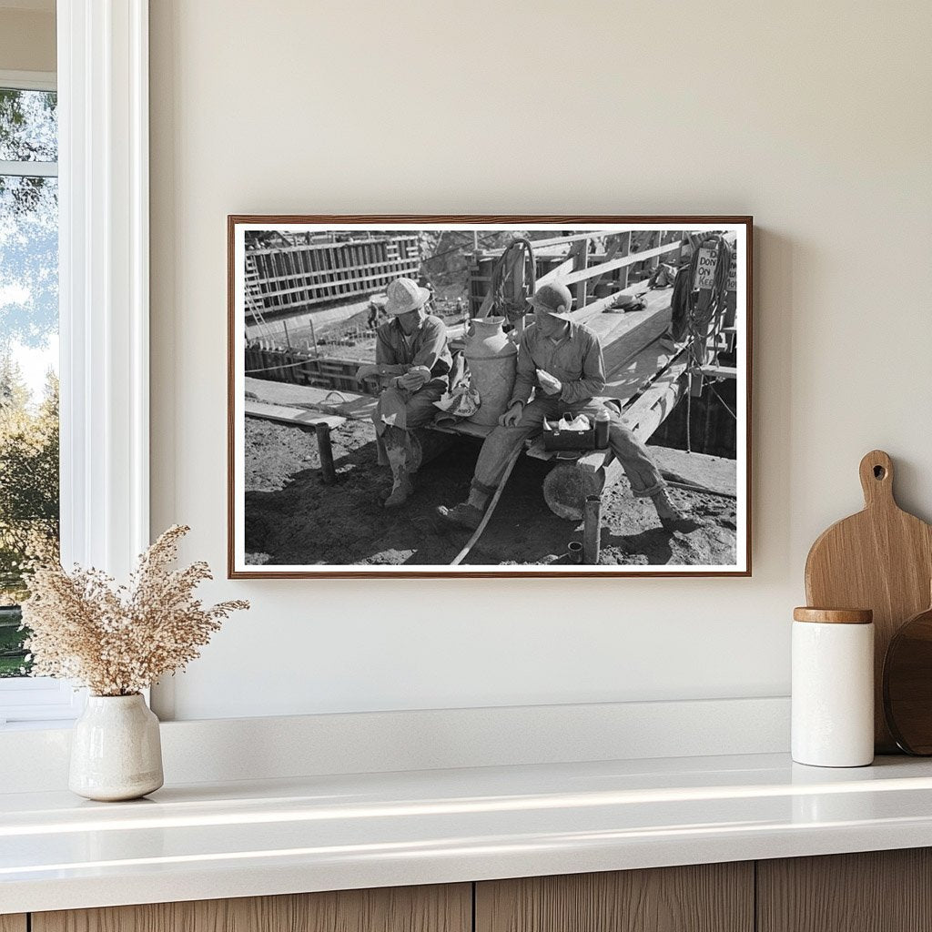 Shasta Dam Construction Worker 1944