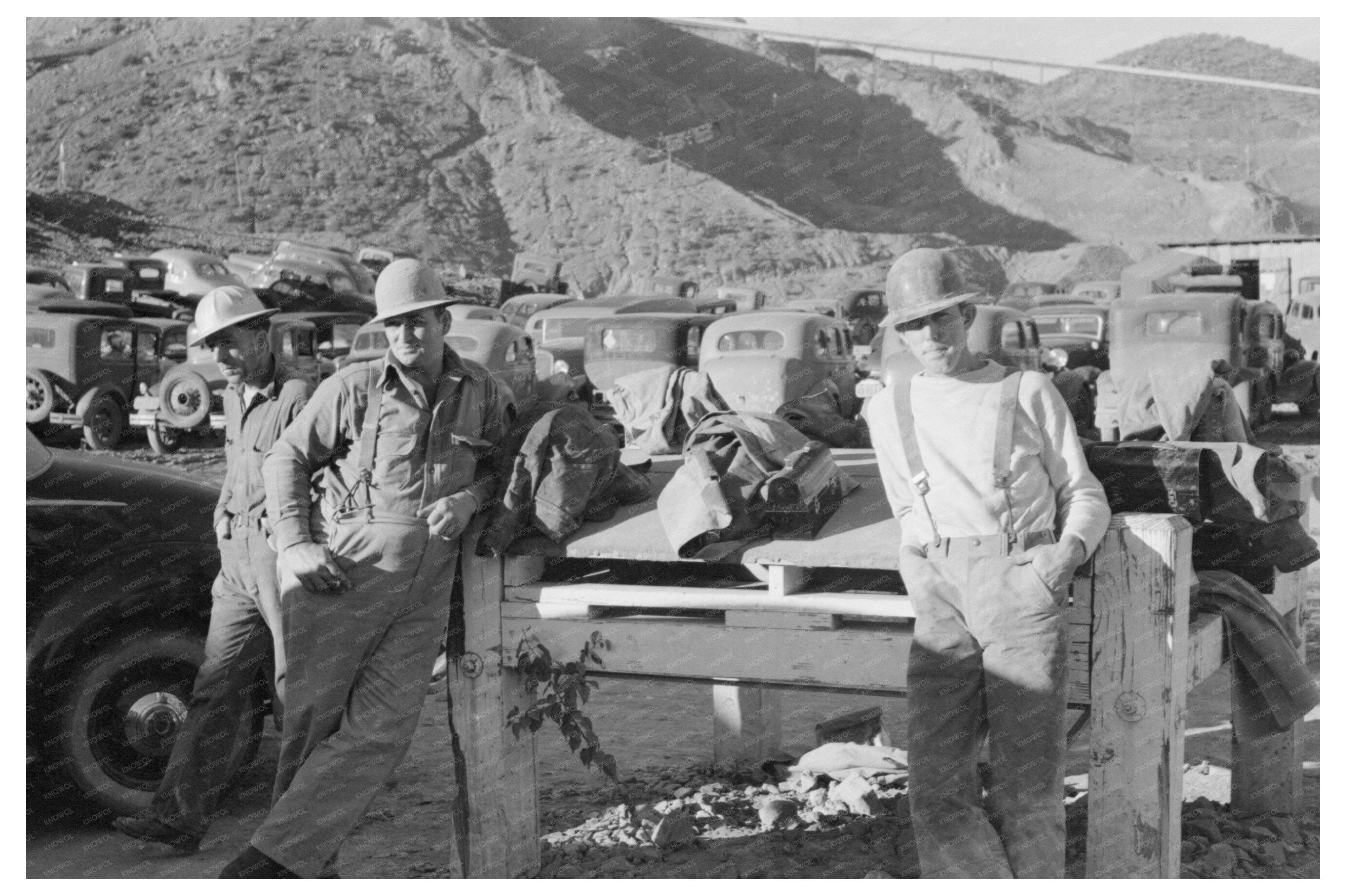 Shasta Dam Construction Photo Shasta County 1940