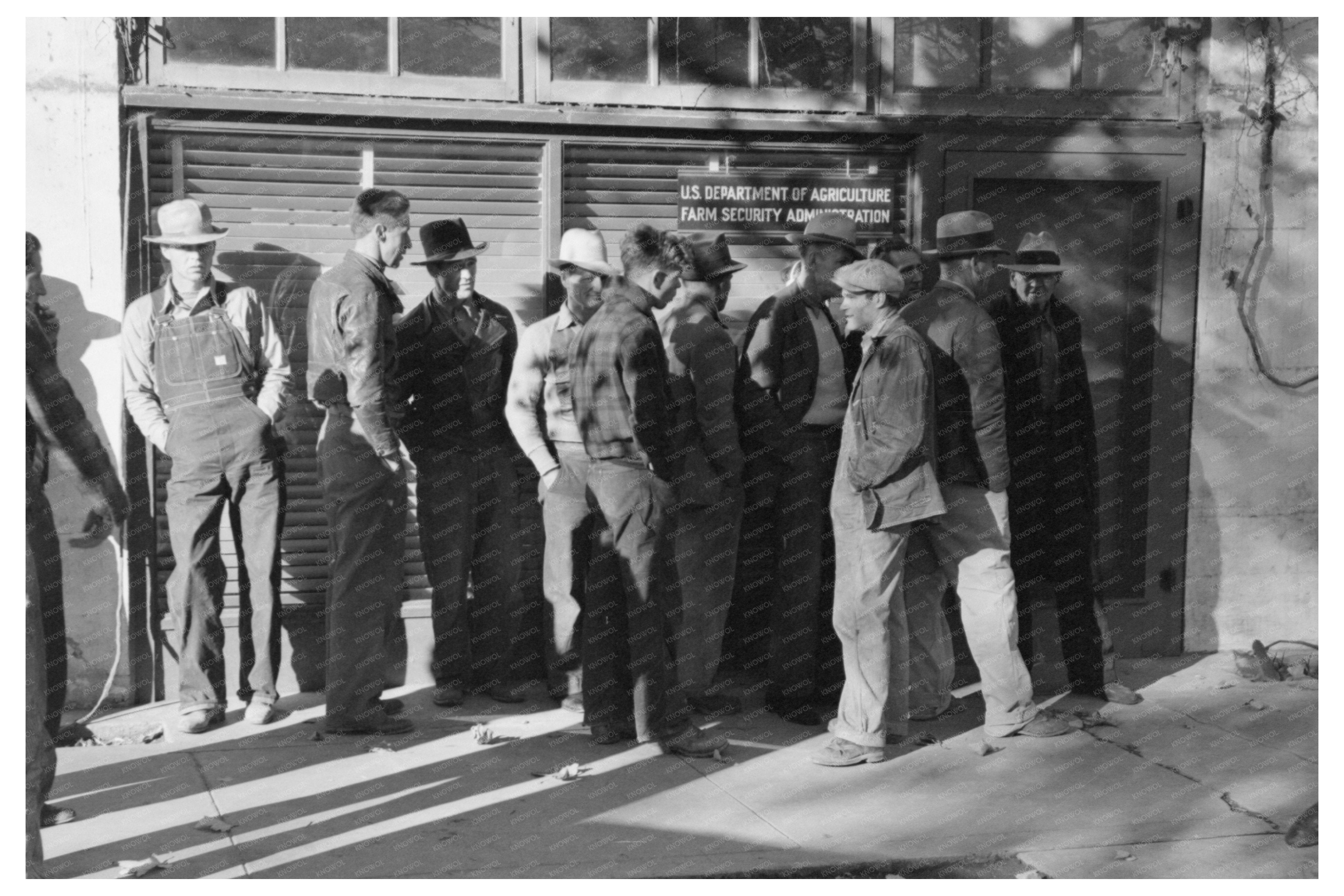 Farm Security Administration Applicants Marysville 1940