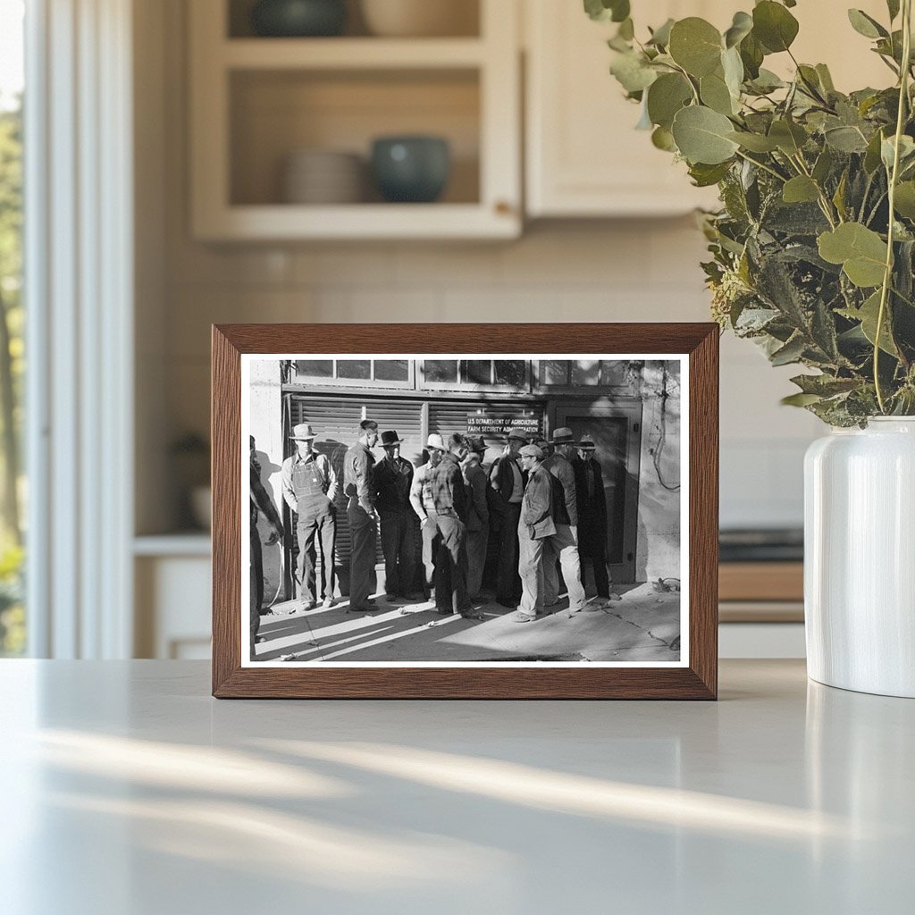 Farm Security Administration Applicants Marysville 1940