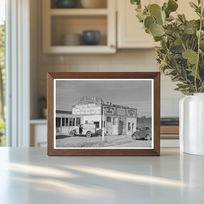 Tehama County California Highway Building December 1940