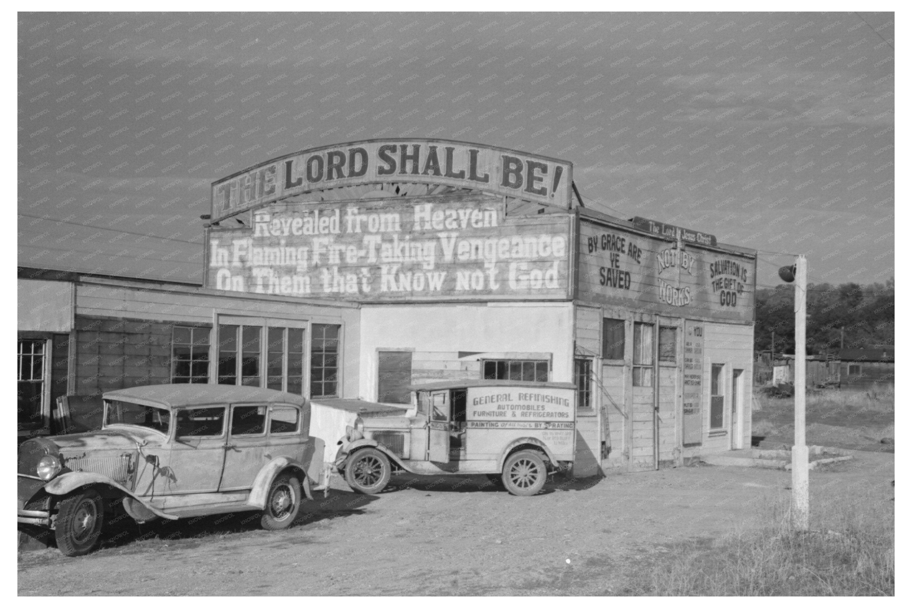 Tehama County California Highway Infrastructure December 1940