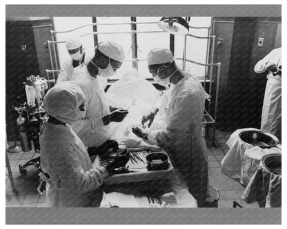 1941 Surgical Operation at Provident Hospital Chicago