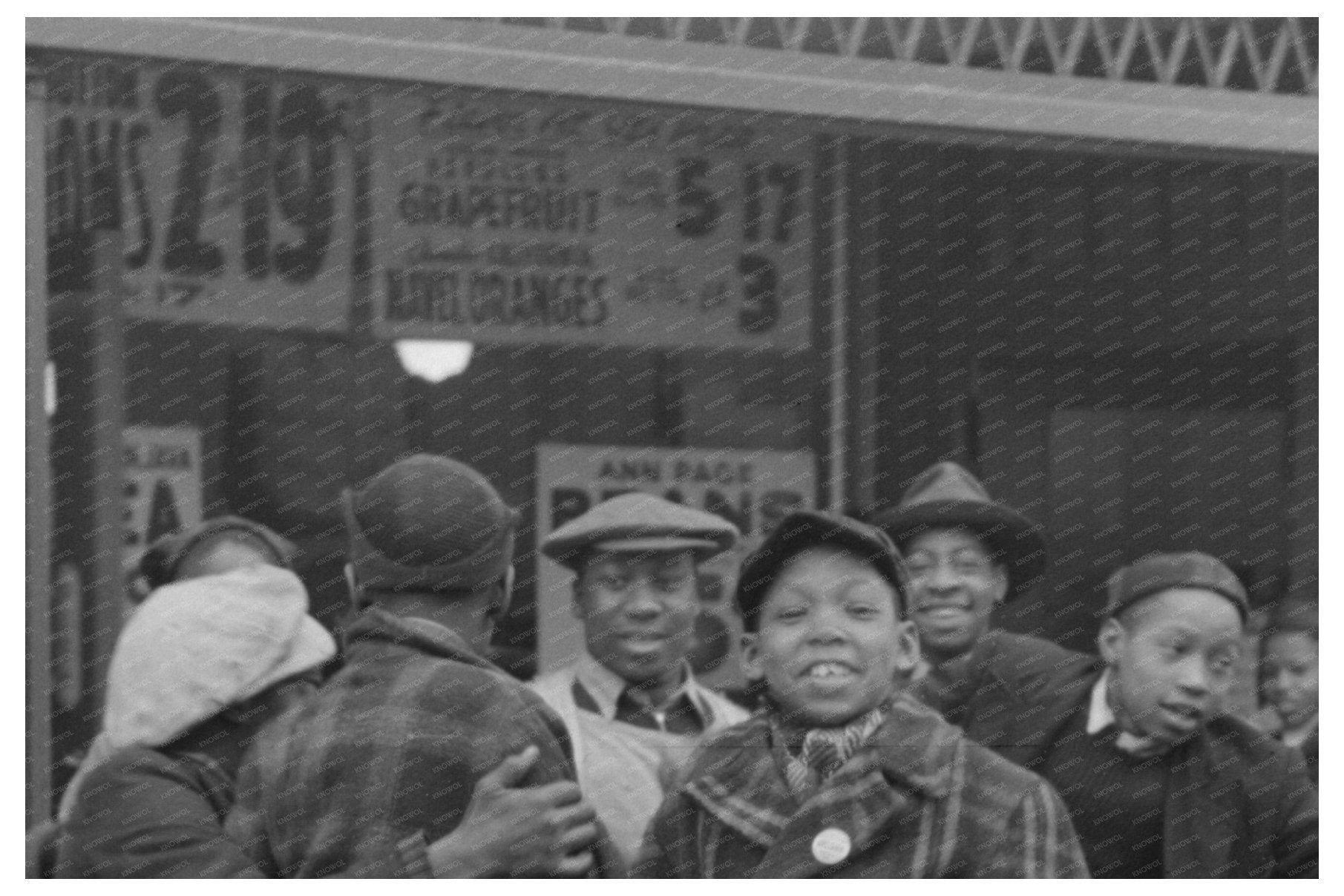 Boys Playing in Chicago April 1941 FSA/OWI Collection