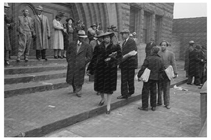 Easter Sunday Gathering at Pilgrim Baptist Church 1941