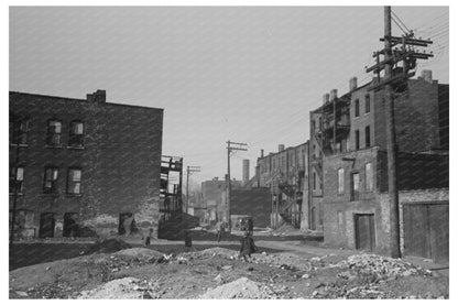 Chicago Residential Area Vacant Lots April 1941