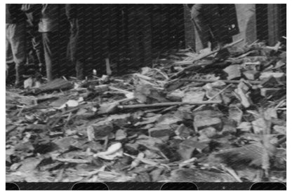 South Side Chicago Fire Aftermath April 1941 Photo